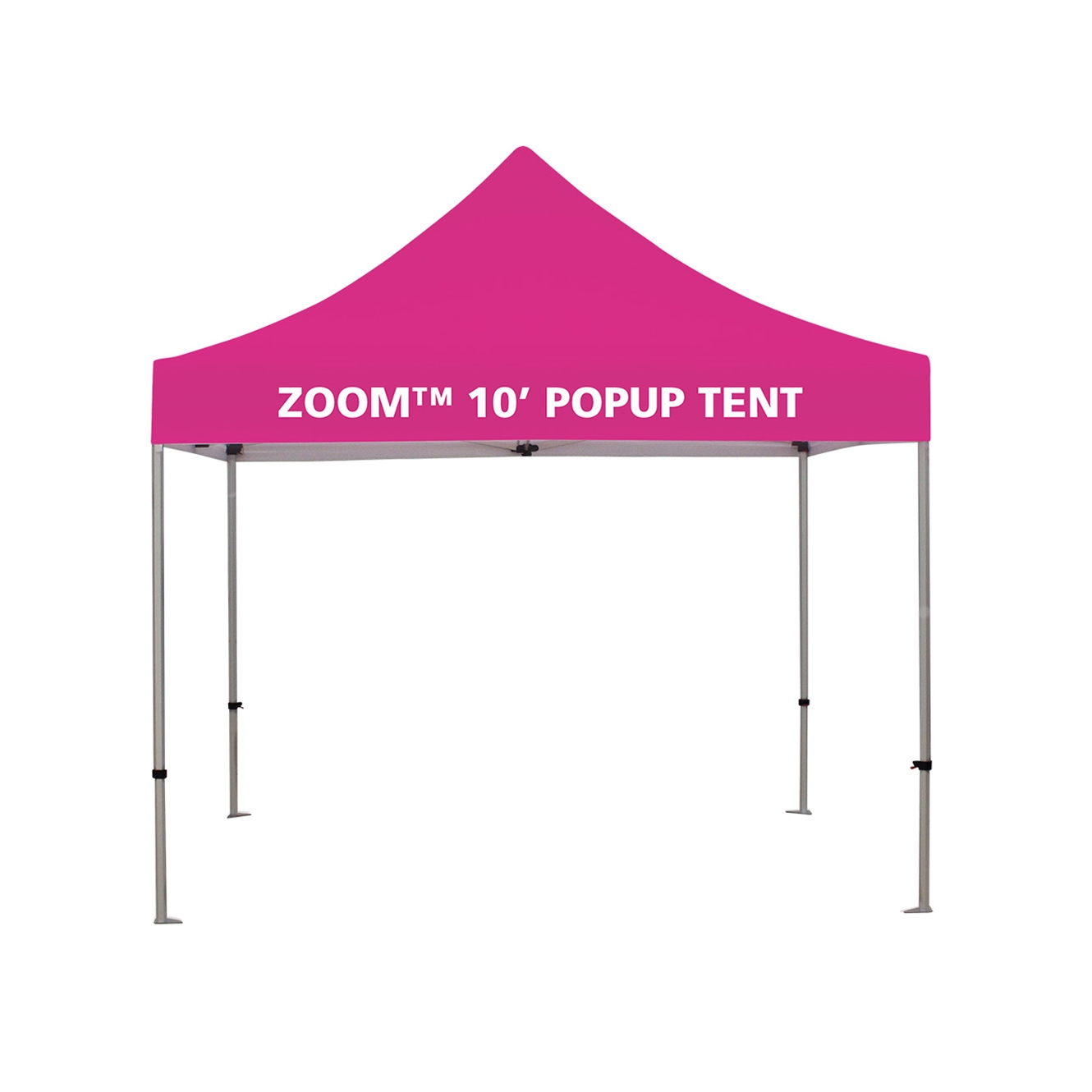 ZOOM 10' Popup Tent Kit with valance printed