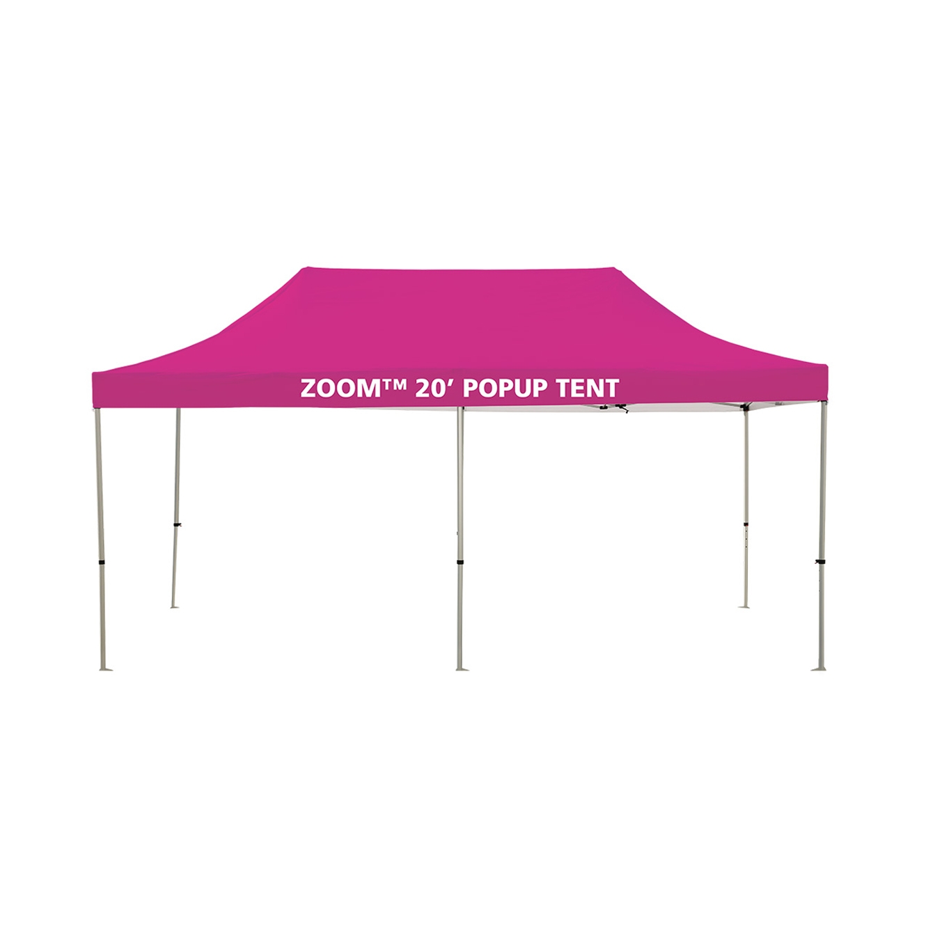 ZOOM 20' Popup Tent Kit with valance printed