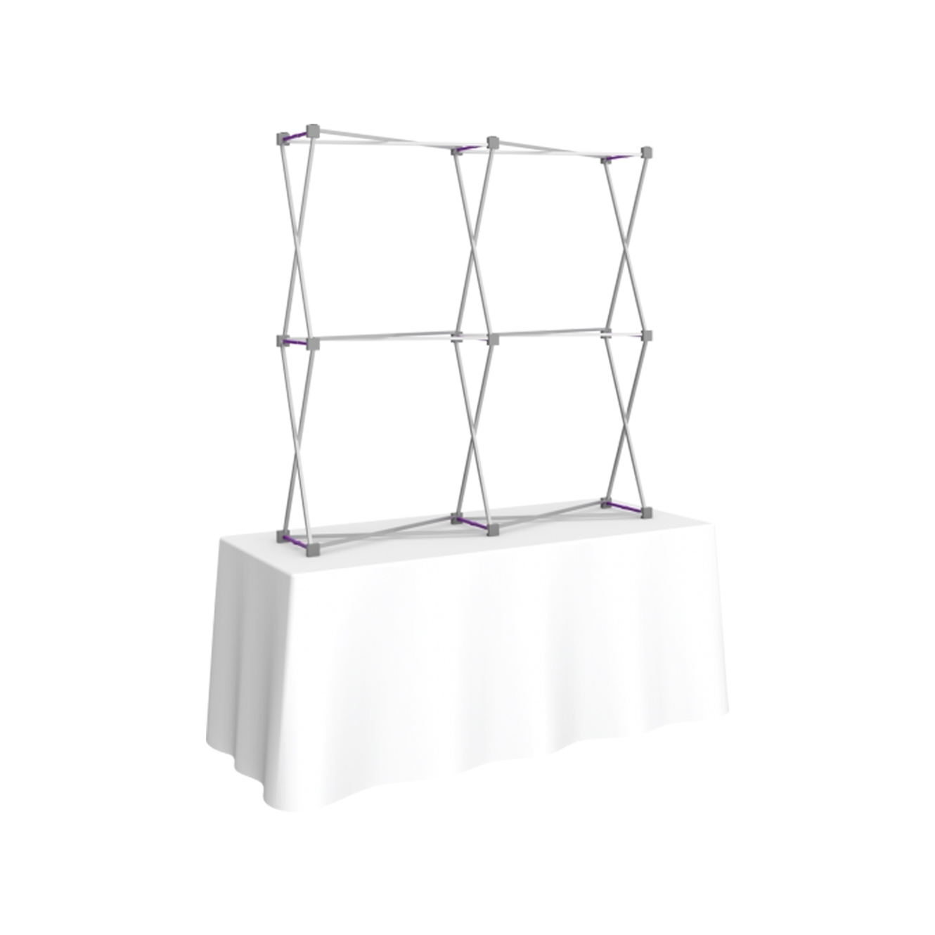 Pop-Fab 2x2 Tabletop Straight Tension Fabric Display