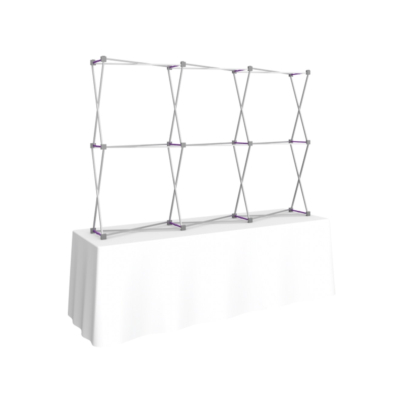 Pop-Fab 3x2 Tabletop Straight Tension Fabric Display