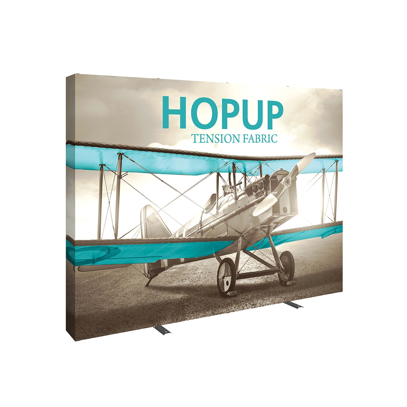 Pop-Fab 4x3 Full Height Straight Tension Fabric Display