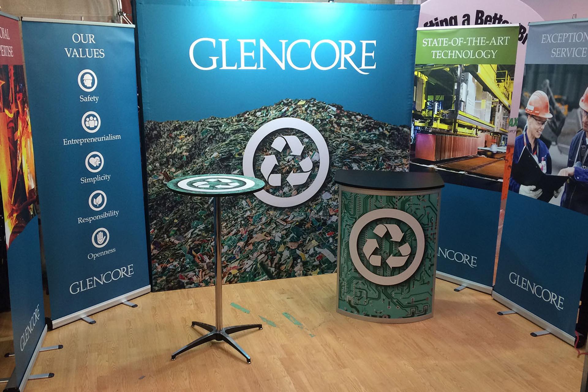 Glencore New Exhibit Campaign