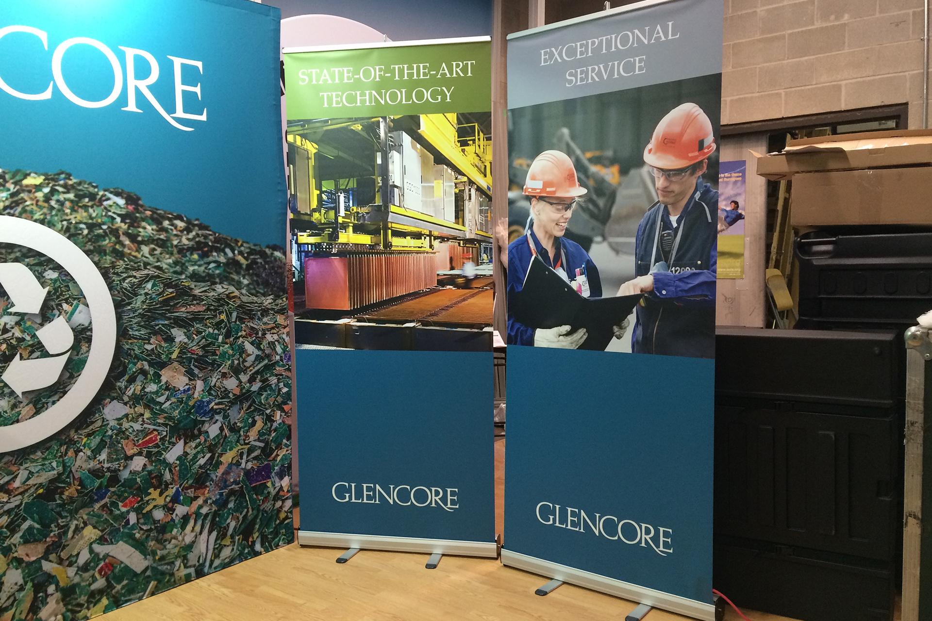 Glencore New Exhibit Campaign